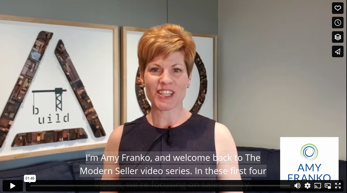 Video: Drive Sales Agility with Strategic Speed