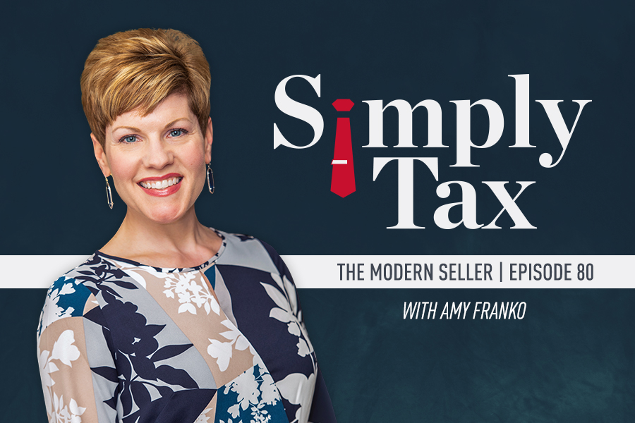 simply tax podcast amy franko the modern seller