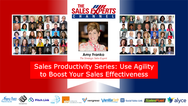 Sales Productivity Series: Agility to Boost Sales Effectiveness