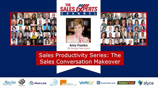 amy franko sales productivity webinar