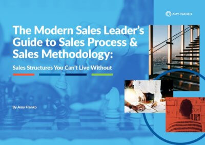 The Modern Sales Leaders Guide to Sales Process & Sales Methodology