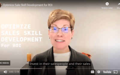 Video: Optimize Sales Skill Development for ROI