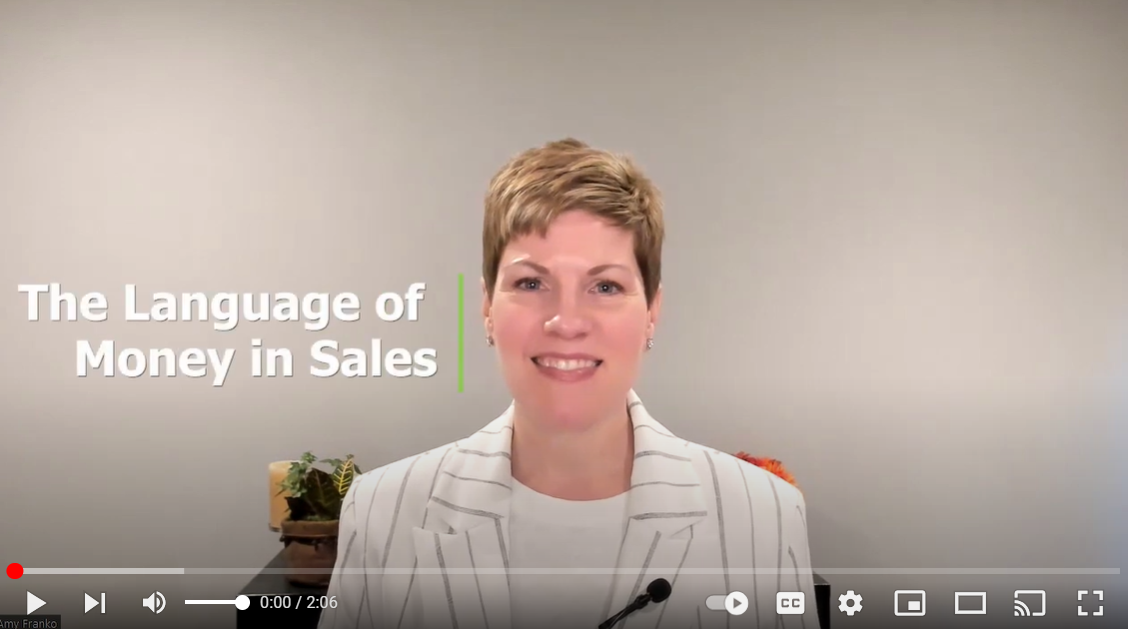 Video: Sales Strategy: Mastering the Language of Money in Sales