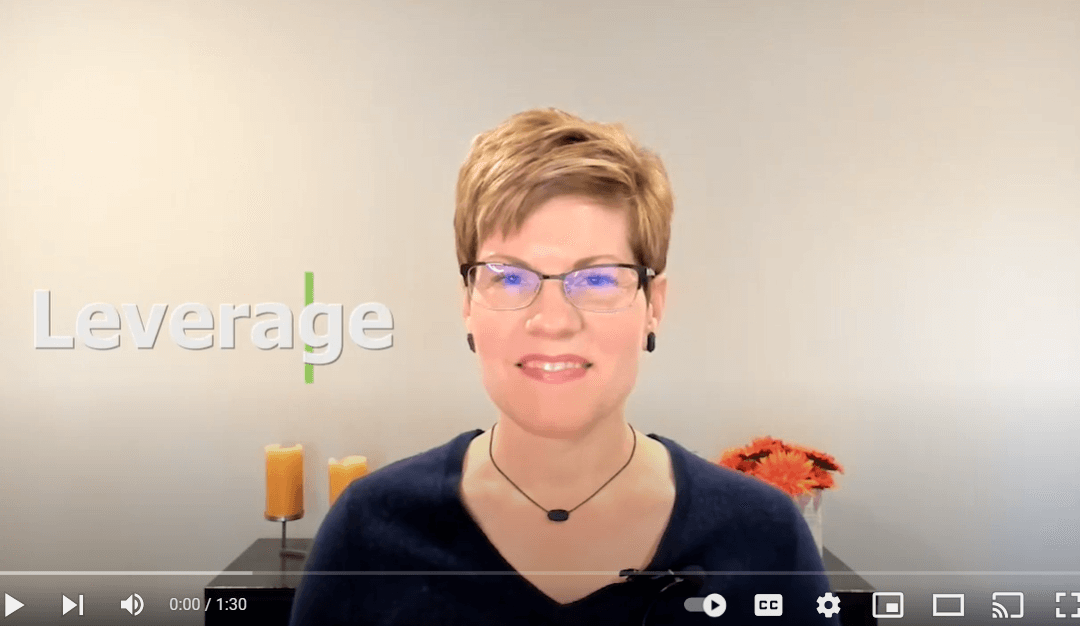 Video: Leverage as a Sales Strategy